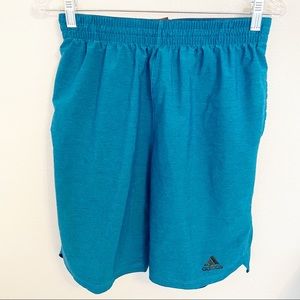 Addidas Men Blue Athletic Shorts Size Medium